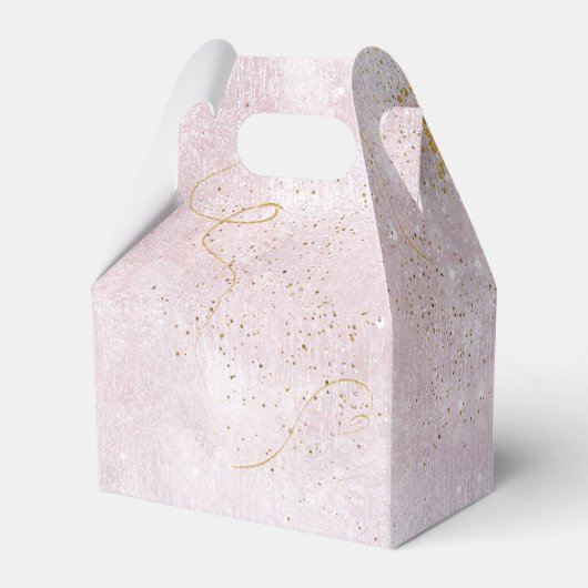 Ballotins Fine Lines Gold Abstrait Mariage V3 Mauve ID867 (Arrière)