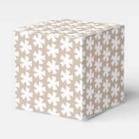 Flacons de neige blanc étoile motif beige beige ca