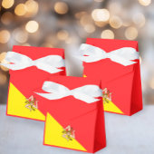 Ballotins Flag of Sicily Sicilian Party and Events Favor Box
