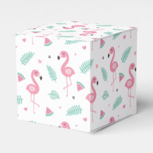 Ballotins Flamant rose rose Tropical Summer Vibes Party Fave