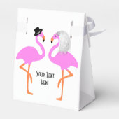 Ballotins Flamants roses roses mignons Mariage de mariée et (Arrière)