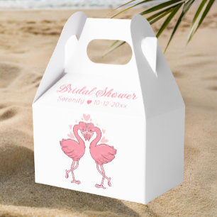 Ballotins Flamingo Rose Tropical Luau de Mariage
