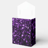 Ballotins Flamme de parties scintillant foncé violet brillan (Ouvert)