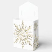 Ballotins Flammes de neige d'or sur le mariage d'hiver blanc (Ouvert)