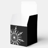 Ballotins Flammes de neige noires et blanches Mariage hivern (Ouvert)