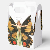 Ballotins Flapper Butterfly Flying Woman Illustration (Ouvert)