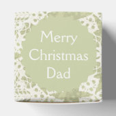 Ballotins Flèche de neige vintage en dentelle verte (Haut)