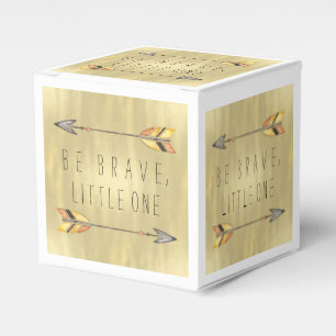 Ballotins Flèches tribales être courageux Baby shower