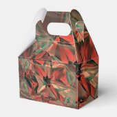 Ballotins Fleur avec décalage pétale en orange chaud à sépia (Verso)