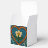Ballotins Fleur avec perles et tonneaux (Ouvert)