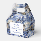 Ballotins Fleur bleue vintage chinoiserie hollandaise moulin (Arrière)