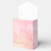 BALLOTINS FLEUR D'AQUILÉGIE ROSE AU LAVIS À L'AQUARELLE (Ouvert)