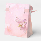 BALLOTINS FLEUR D'AQUILÉGIE ROSE AU LAVIS À L'AQUARELLE (Arrière)