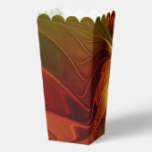 Ballotins Fleur d'art fractal abstrait rouge orange marron v (Verso)