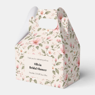Ballotins Fleur de cerisier rose tendre motif floral sans co