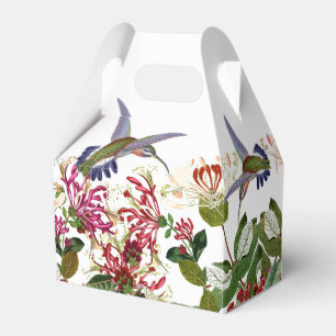 Ballotins Fleur de chèvrefeuille d'oiseaux de colibri