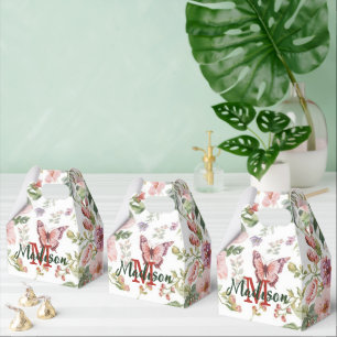 Ballotins Fleur de fleur sauvage colorée de luxe papillon bl