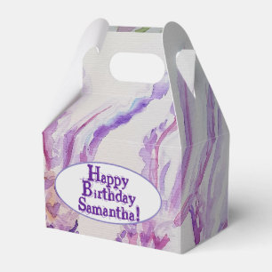 Ballotins Fleur de lavande et aquarelle d'abeille Anniversai