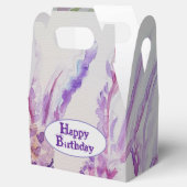 Ballotins Fleur de lavande et aquarelle d'abeille Anniversai (Ouvert)