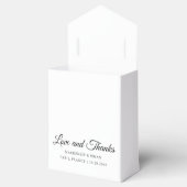 Ballotins Fleur de Lis Love Thanks Gold Mariage (Ouvert)