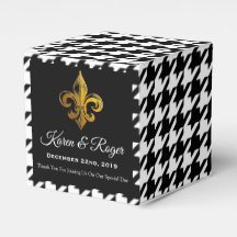 FLEUR DE LIS PERSONNALISÉ À CARRÉS ÉCOSSAIS