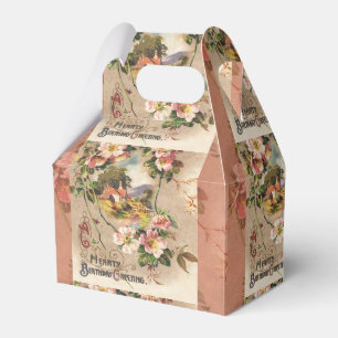 Ballotins Fleur de naissance victorienne de campagne vintage
