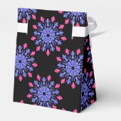 Ballotins Fleur de néon bleu et rouge (Arrière)