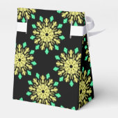 Ballotins Fleur de néon jaune et vert (Arrière)