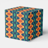 Ballotins Fleur de safran Marine Orange et Vert (Arrière)