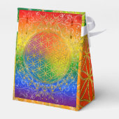 Ballotins Fleur de vie / Blume des Lebens - Arc-en-ciel d'or (Arrière)