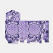 Ballotins Fleur de vie / Blume des Lebens - Mandala violet (Déplié)