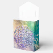 Ballotins Fleur de vie / Blume des Lebens - timbre violet (Ouvert)