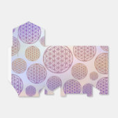 Ballotins Fleur de vie / Blume des Lebens - Violet motif (Déplié)