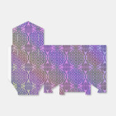 Ballotins Fleur de vie - motif de grunge de timbre 3 (Déplié)