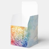 Ballotins Fleur de vie - Peinture aquarelle (Ouvert)