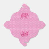 Ballotins Fleur d'éléphant - rose fuchsia (Déplié)