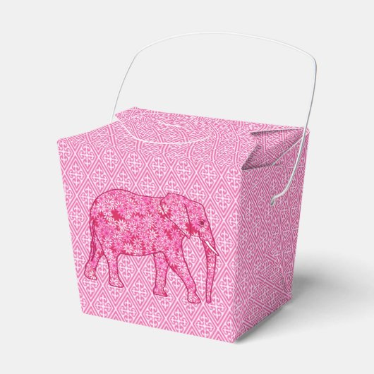 Ballotins Fleur d'éléphant - rose fuchsia (Verso)