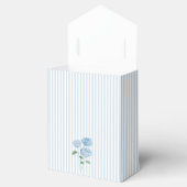 Ballotins Fleur d'hortensia Rayure Bleue Prépa (Ouvert)