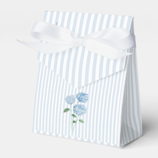 Ballotins Fleur d'hortensia Rayure Bleue Prépa (Verso)