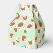 Ballotins Fleur Fleur Motif de fraise Fleur marron (Arrière)