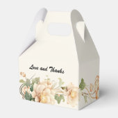 Ballotins Fleur Lotus de Mariage Vintage (Arrière)