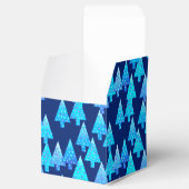 Ballotins Fleur moderne arbres de Noël - bleu cobalt (Ouvert)