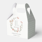 Ballotins Fleur rose mignonne Fille Fleur Wreath Chaque anné (Arrière)