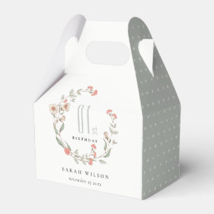 Ballotins Fleur rose mignonne Fille Fleur Wreath Chaque anné