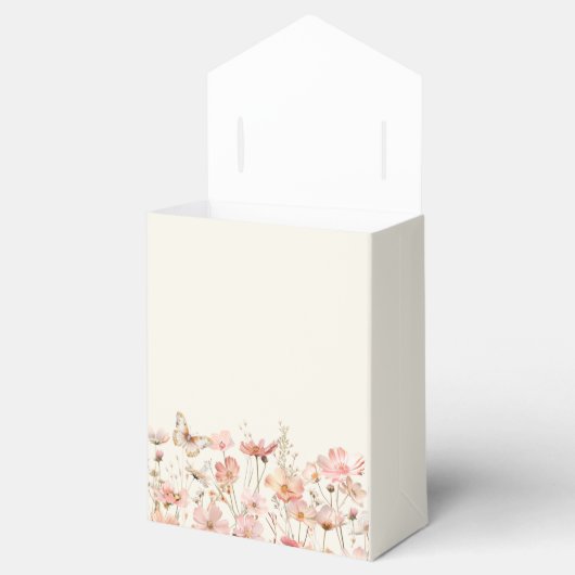 Ballotins Fleur sauvage bébé en Fleur Baby shower fille (Ouvert)