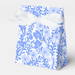 Ballotins Fleur sauvage Bleu Fleurs Baby shower Floral Perso
