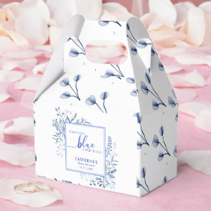 Ballotins Fleur Sauvage Bleue Baby Shower Quelque Chose de B
