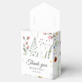 Ballotins Fleur sauvage coloré Meadow Mariage Merci (Ouvert)