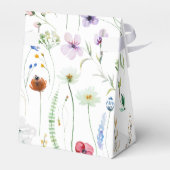 Ballotins Fleur sauvage coloré Meadow Mariage Merci (Arrière)