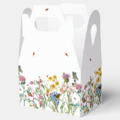 Ballotins Fleur sauvage d'aquarelle Insectes Floral Spring G (Ouvert)